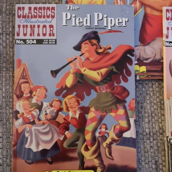 Set of 7 Classic Illustrated Jr Comic Story Books - Picture 3 of 10